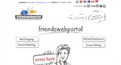 Desktop Screenshot of friendswebportal.com